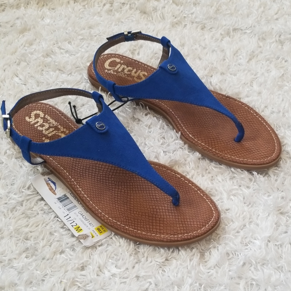 Circus by Sam Edelman Flats Blue Sandals